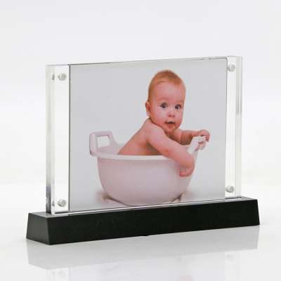 Wholesale custom best quality clear 6x8 9x4 acrylic photo frame