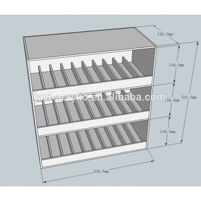 Hot! Rotatable acrylic cigarette cabinet, Acrylic Cigarette Display Cabinet