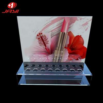 JAYI custom cosmetic display stand acrylic counter lipstick display